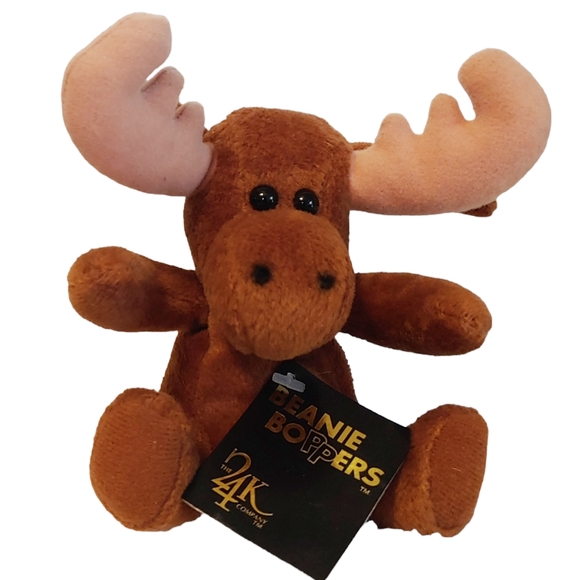 Beanie Boppers Mikey the Moose 1997 Rare 7" Tall Collectible - Picture 12 of 12